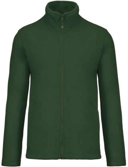 Herren Microfleecejacke Kariban Falco K911 himmelblau
