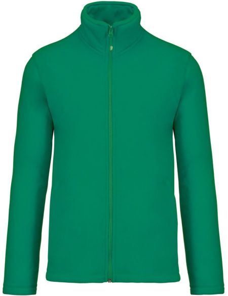Herren Microfleecejacke Kariban Falco K911 himmelblau