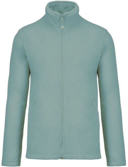 Herren Microfleecejacke Kariban Falco K911 himmelblau