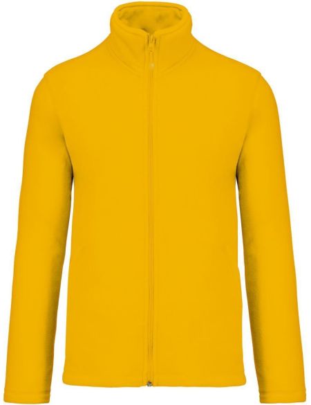 Herren Microfleecejacke Kariban Falco K911 himmelblau