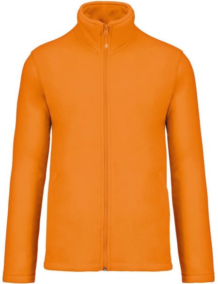 Herren Microfleecejacke Kariban Falco K911 himmelblau