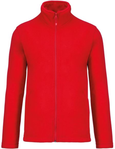 Herren Microfleecejacke Kariban Falco K911 himmelblau