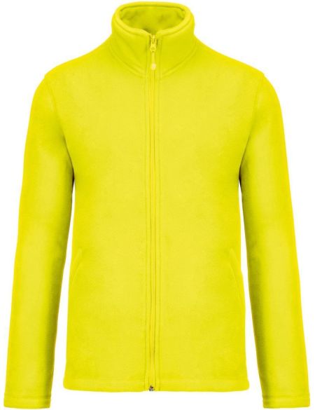 Herren Microfleecejacke Kariban Falco K911 himmelblau