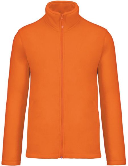 Herren Microfleecejacke Kariban Falco K911 himmelblau