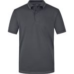 Herren Jersey-Poloshirt aus elastischem Material Daiber JN569 weiß/schwarz