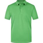 Herren Jersey-Poloshirt aus elastischem Material Daiber JN569 weiß/schwarz