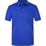 Herren Jersey-Poloshirt aus elastischem Material Daiber JN569 weiß/schwarz