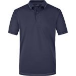 Herren Jersey-Poloshirt aus elastischem Material Daiber JN569 weiß/schwarz