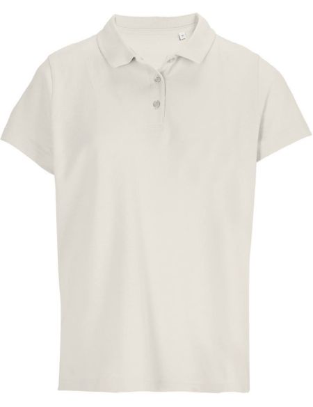 Damen Piqué-Poloshirt Sols Pulse Women weiß