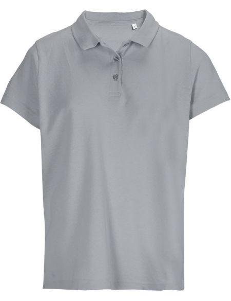 Damen Piqué-Poloshirt Sols Pulse Women weiß