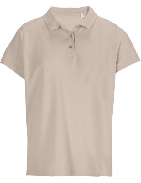 Damen Piqué-Poloshirt Sols Pulse Women weiß