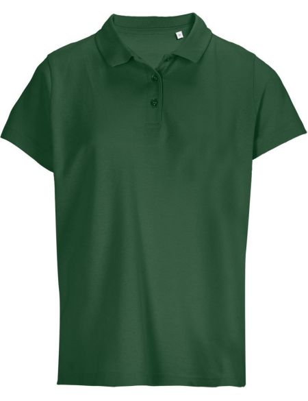 Damen Piqué-Poloshirt Sols Pulse Women weiß