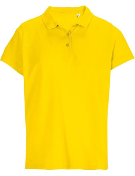Damen Piqué-Poloshirt Sols Pulse Women weiß