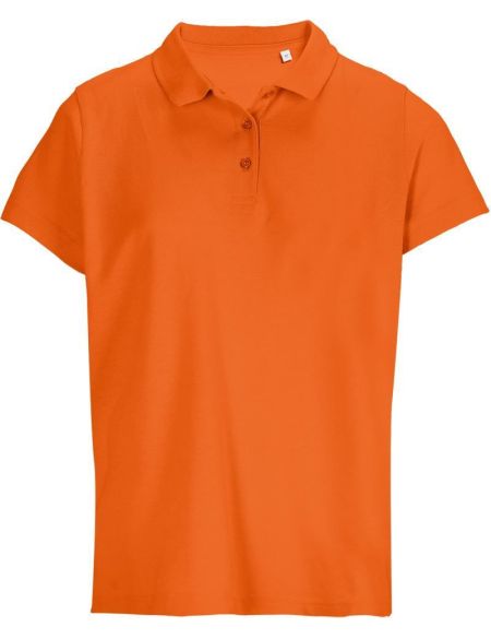 Damen Piqué-Poloshirt Sols Pulse Women weiß