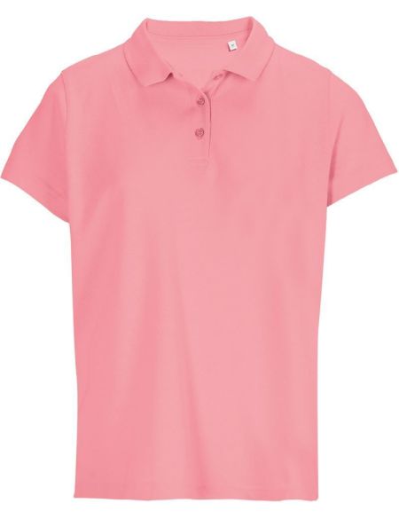 Damen Piqué-Poloshirt Sols Pulse Women weiß