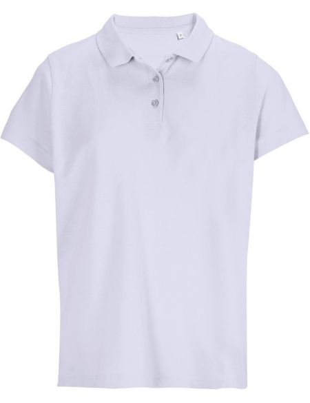 Damen Piqué-Poloshirt Sols Pulse Women weiß