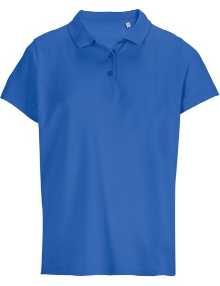 Damen Piqué-Poloshirt Sols Pulse Women weiß