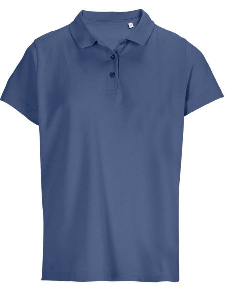 Damen Piqué-Poloshirt Sols Pulse Women weiß