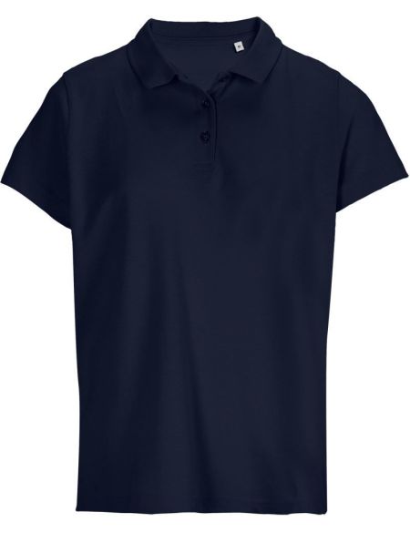 Damen Piqué-Poloshirt Sols Pulse Women weiß