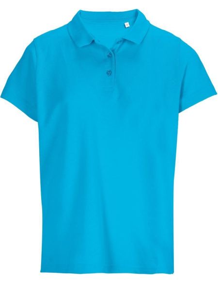 Damen Piqué-Poloshirt Sols Pulse Women weiß