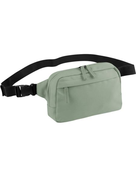 Premium Recycelte 2 L BagBase BG187 schwarze Gürteltasche