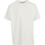 Oversize-T-Shirt aus schwerer Baumwolle Build your Brand BY102 weiß