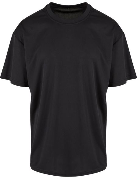 Oversize-T-Shirt aus schwerer Baumwolle Build your Brand BY102 weiß