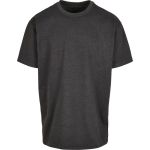 Oversize-T-Shirt aus schwerer Baumwolle Build your Brand BY102 weiß