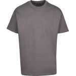 Oversize-T-Shirt aus schwerer Baumwolle Build your Brand BY102 weiß