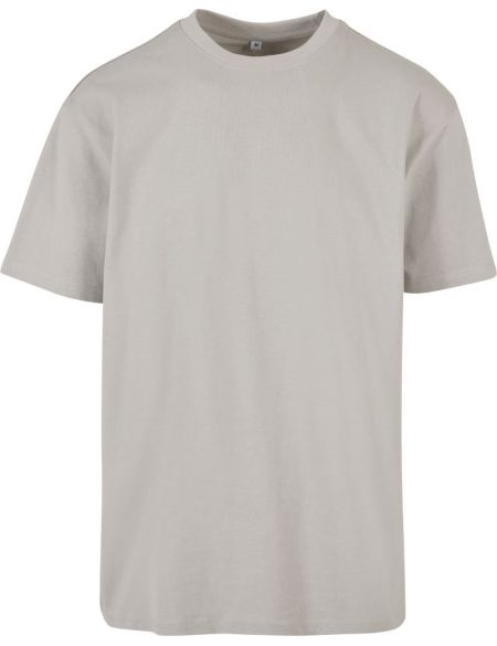 Oversize-T-Shirt aus schwerer Baumwolle Build your Brand BY102 weiß