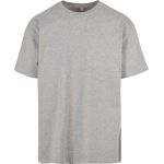Oversize-T-Shirt aus schwerer Baumwolle Build your Brand BY102 weiß