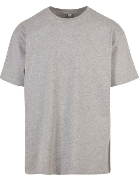 Oversize-T-Shirt aus schwerer Baumwolle Build your Brand BY102 weiß