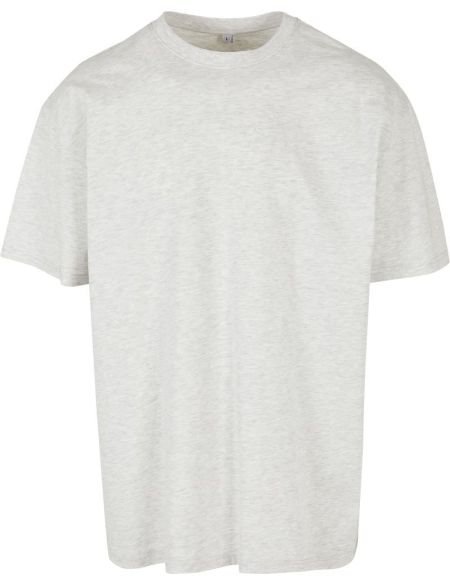 Oversize-T-Shirt aus schwerer Baumwolle Build your Brand BY102 weiß