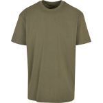 Oversize-T-Shirt aus schwerer Baumwolle Build your Brand BY102 weiß