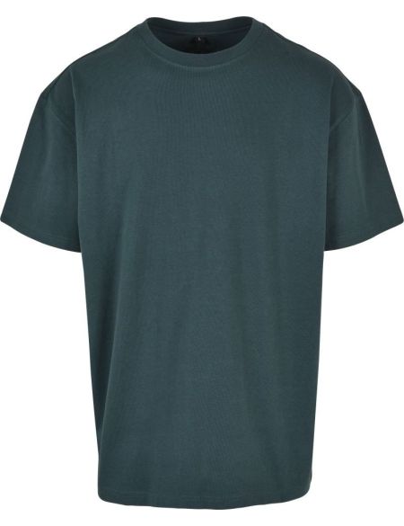 Oversize-T-Shirt aus schwerer Baumwolle Build your Brand BY102 weiß
