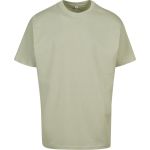 Oversize-T-Shirt aus schwerer Baumwolle Build your Brand BY102 weiß