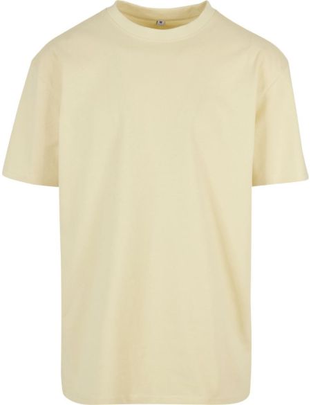 Oversize-T-Shirt aus schwerer Baumwolle Build your Brand BY102 weiß