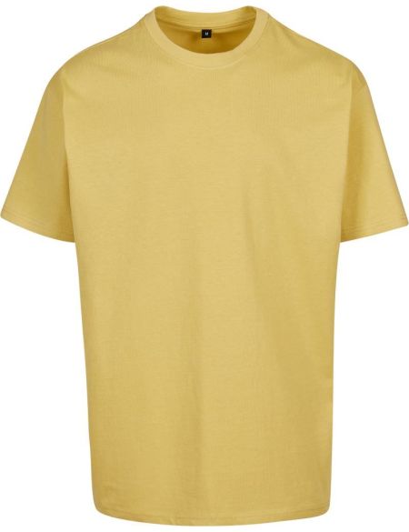 Oversize-T-Shirt aus schwerer Baumwolle Build your Brand BY102 weiß