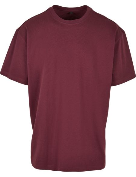 Oversize-T-Shirt aus schwerer Baumwolle Build your Brand BY102 weiß