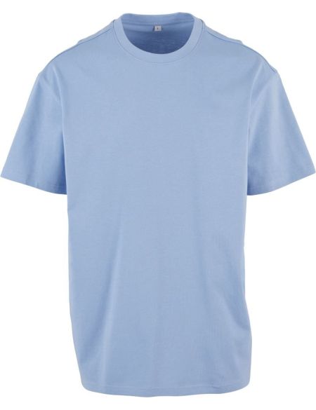 Oversize-T-Shirt aus schwerer Baumwolle Build your Brand BY102 weiß
