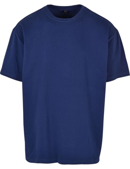 Oversize-T-Shirt aus schwerer Baumwolle Build your Brand BY102 weiß