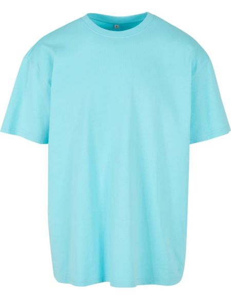 Oversize-T-Shirt aus schwerer Baumwolle Build your Brand BY102 weiß