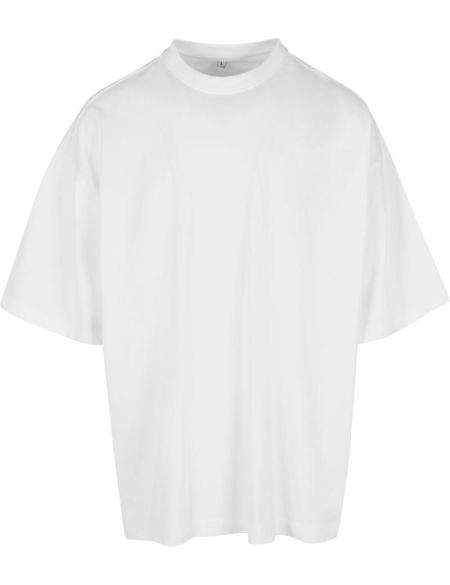 Herren Oversize T-Shirt Huge Tee Build your Brand BY193 weiß