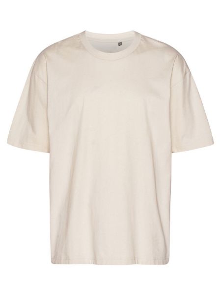 T-Shirt Übergröße Bio IC Tiger Neutral T60011 weiß
