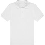BC My Polo 180 weißes Piqué-Poloshirt für Kinder