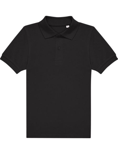 BC My Polo 180 weißes Piqué-Poloshirt für Kinder