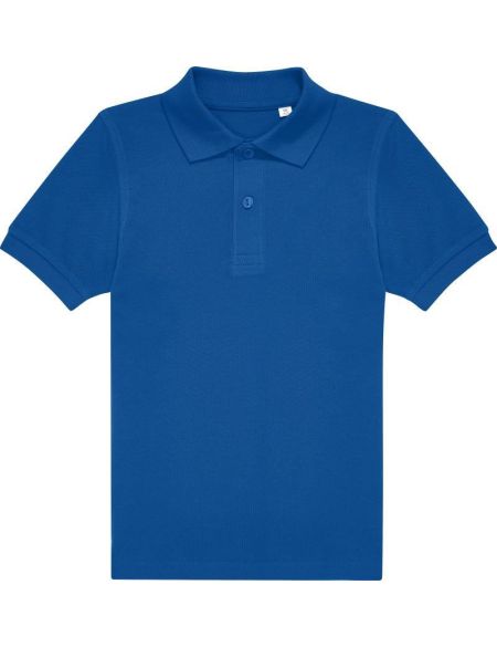 BC My Polo 180 weißes Piqué-Poloshirt für Kinder