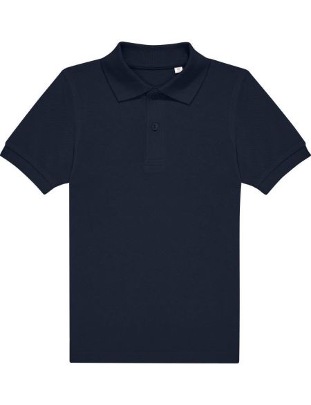 BC My Polo 180 weißes Piqué-Poloshirt für Kinder