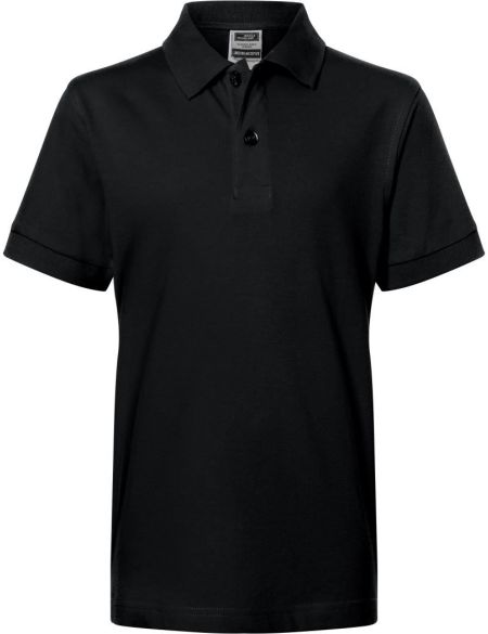 Kinder Piqué Poloshirt Daiber JN70K weiß