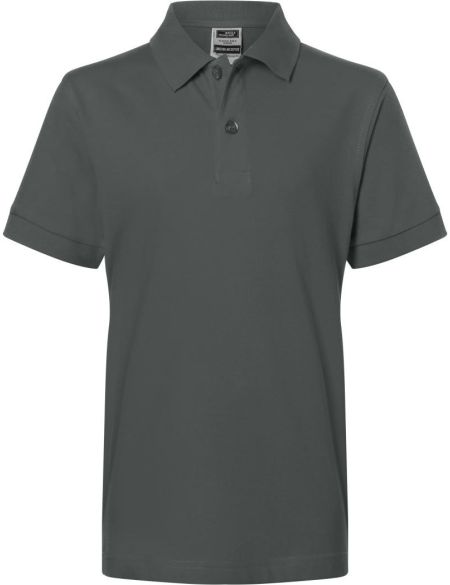 Kinder Piqué Poloshirt Daiber JN70K weiß